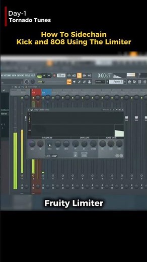 How to Sidechain Kick & 8o8 Using the "LIMITER" 🎹