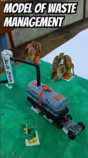 model of waste management | science exhibition project | science exhibition project ideas