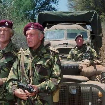 WILD GEESE - 1978 -- Richard Burton , Richard Harris , Roger Moore , Hardy Kruger