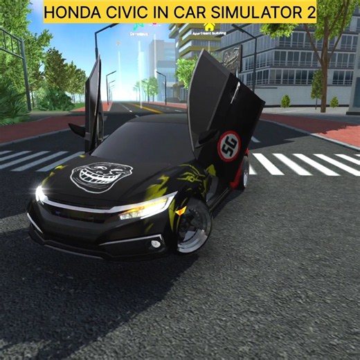 Honda Civic In Car Simulator 2? #carsimulator2 #carsimulator2newupdatedownload #cargames