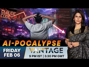LIVE: Claude CoWork Breakthrough Triggers Sell-Off in Indian Tech | Vantage with Palki Sharma | N18G
