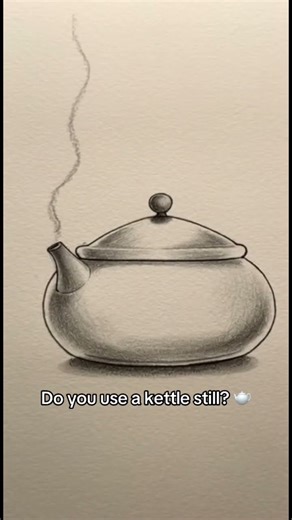 Do you still use a kettle? 🫖#art #sketch #drawing #peaceful #creative