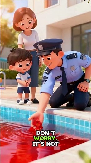 Mom, Look! Why Has the Swimming Pool Water Turned Red?