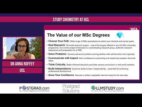 Study Chemistry with UCL