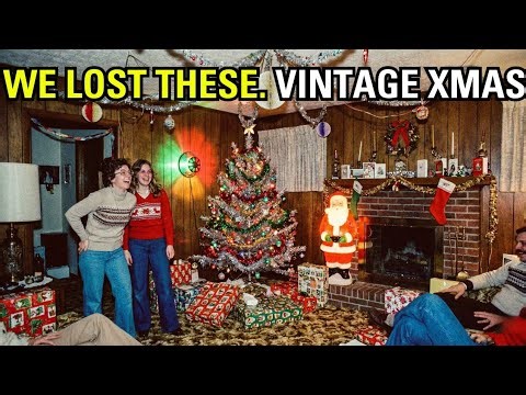25 Christmas Decorations From the 1960s and 70s That have VANISHED! 😢