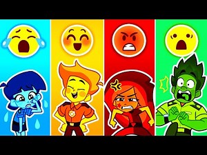 Feelings and Emotions for Kids 😊💖 How to Share My Emotions? 🤔 Educational Cartoons by SuPaBoo