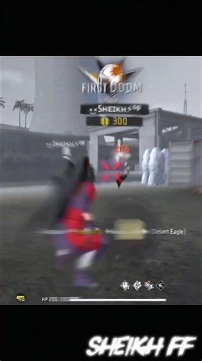 Headshot montage with the GOAT skin. 🐐 #FreeFireMax #GarenaFF#shorts