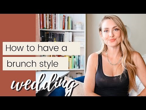 How to Have a Brunch (or any daytime) Wedding