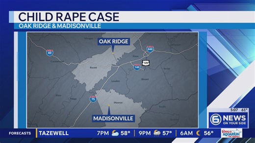 Oak Ridge man arrested in Madisonville statutory rape investigation