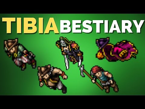 TIBIA BESTIARY Pirate Buccaneer, Pirate Corsair, Cutthroat, Ghost, Marauder, Skeleton