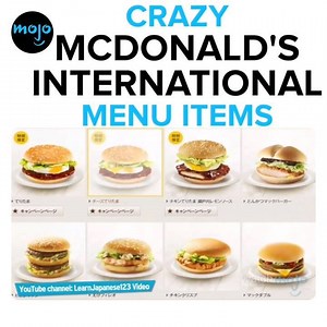 189K views · 287 reactions | Would you eat these McDonald's international menu items?!? | WatchMojo | Facebook