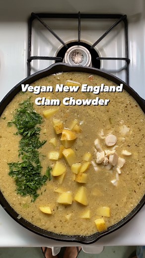 9K views · 752 reactions | We made this vegan New England clam...