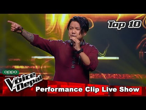 Jwala Rai "Darshan Namaste" | LIVE Show Performance | The Voice of Nepal S3