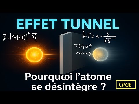 Tunnel Effect : Quantum Mechanics