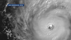 NOAA scientists used drones to take measurements inside the most dangerous part of Hurricane Ian