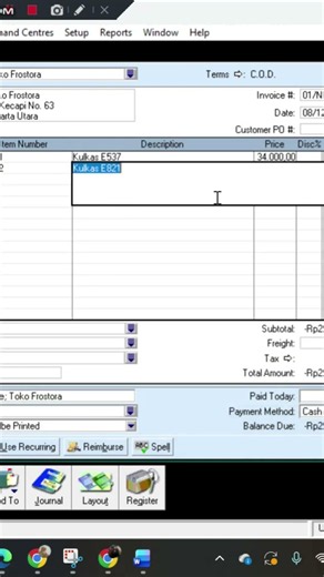 Quick MYOB Sales Return Tutorial for Beginners