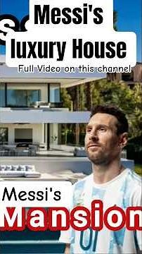Lionel Messi's luxury House Tour #dreamhome #home #luxuryhomestour #hometour #lionelmessi