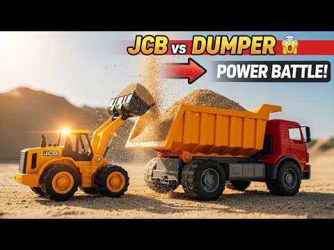 Toy JCB vs Big Dumper – Kaun Jeetega? 😲