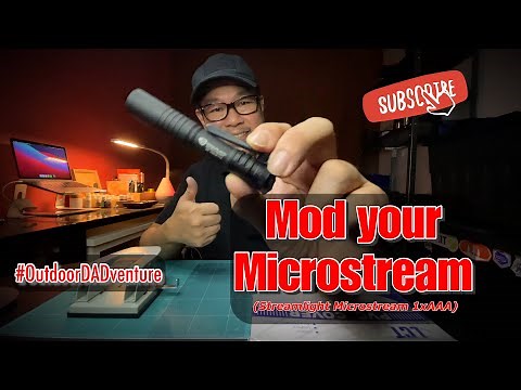 DIY | Streamlight Microstream Switch Mod