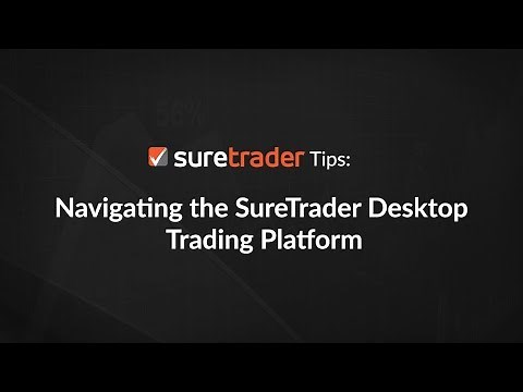 How to Navigate The Suretrader Pro Trading Platform