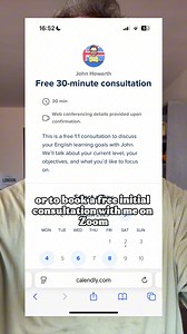 3.9K views · 65 reactions | Full fully personalised one-to-one English lessons #johnsenglishpage #learnenglish #learnenglishwithus #englishtutor #englishlessons #englishtips #naturalenglish #englishlanguage #englishlearning #studiareinglese | John's English Page | Facebook