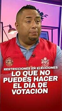 Election restrictions: What is prohibited on election day?