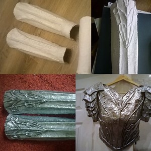 Budget-Friendly Cosplay Armor Made from ModRoc Plaster of Paris
