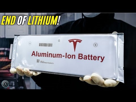 Tesla’s Aluminium-Ion Battery Breakthrough Ends Lithium & Redefines Electric Cars Forever!