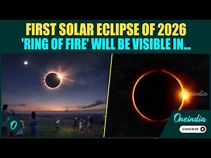 Solar Eclipse 2026: Annular “Ring Of Fire” Solar Eclipse To Light Skies On Feb 17, The Year’s First