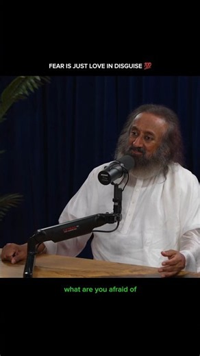 Gurudev Explains Why Fear Is Love Standing Upside Down 💯 | Theo Von