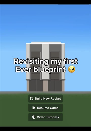 First ever blueprint.. #sfs #space #simulator #fyp #viral