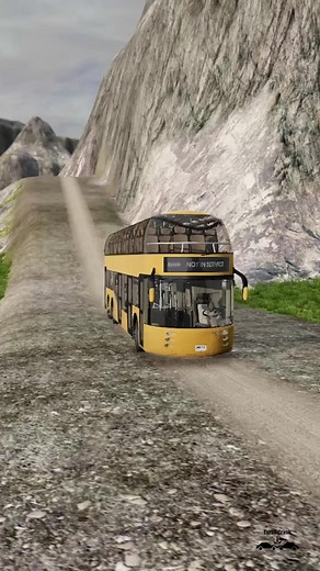 Capsule Bus Vs A Cliff #car #viral #fy #beamng #fyp #5pasidebine #cliff #cars #misiuneatiktok #gravity #bus