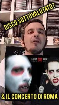 Marilyn Manson - The Golden Age Of Grotesque & the Rome concert 🔥 #marilynmanson