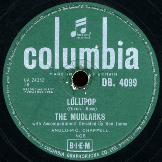 The Mudlarks - Lollipop / Young Dove's Calling