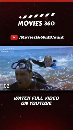 The Reef (2010) Kill Count in 1 minute #KillCount #DeathCount #CarnageCount