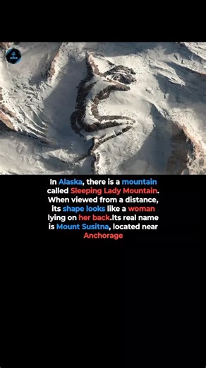 As Facts & Motivation on Instagram: "Amazing Facts About Sleeping Lady Mountain #amazingfacts #facts #fact #didyouknow #reels #education #sleeping #lady #mountains #asfacts_motivation"