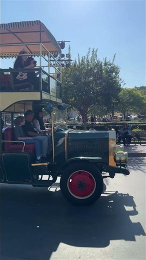 Omnibus at Disneyland taking off. 2025