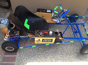 Build an Arduino based go-kart #arduino