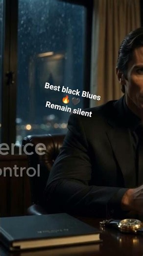 blues for men who remain silent💙🖤. Master yourself⚡⚡