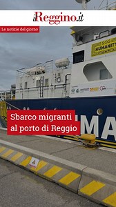 Arrivata al Porto di Reggio la Humanity 1, dopo aver soccorso 82 uomini su un’imbarcazione in legno precaria e sovraffollata. Leggi tutto su ilReggino.it | Il Reggino