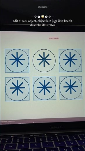 only edit 1 object, but other objects can also be edited in #adobeillustrator 🌟