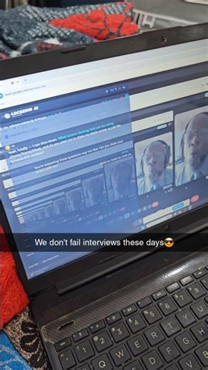 Interview trick that works, lol🤡 Comment "app" and I'll send you the link! #lockedinai #trending #ai