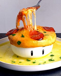 Check out this Pizza Pot Pie to Celebrate the new Super Mario Brothers by Emma 🍄 | Tasty UK