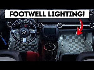 Upgrading my NC Miata interior by installing the Cobalt Footwell Light Kit!