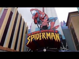 The Amazing Adventures of Spider-Man Front Row On-ride POV Universal Studios Islands of Adventure