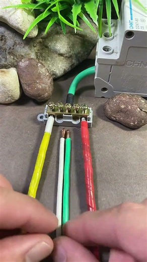 How To One-to-Four Wire Quick Connection Method #WiringTips #shortsfeed #wire #copper