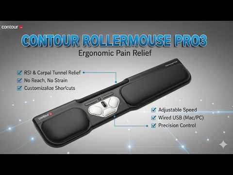 Contour RollerMouse Pro3 Review – The Best Ergonomic Mouse Alternative?