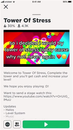 #greenscreen #greenscreenvideo #towerofstress #fyp #roblox