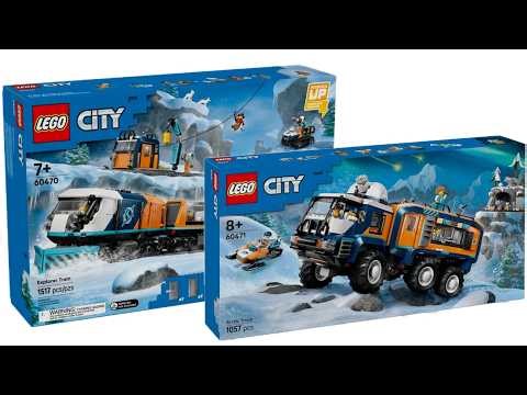 All LEGO City Arctic Explorers Sets 2025 Compilation/Collection Speed Build
