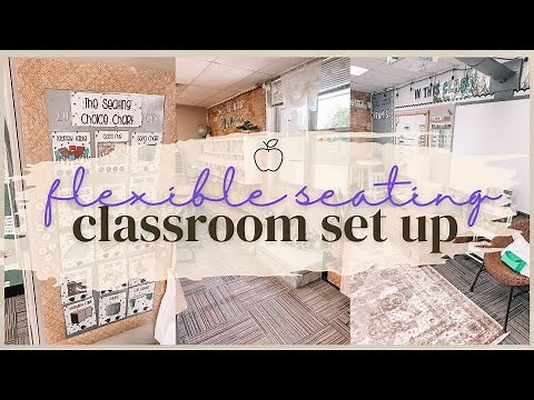 Flexible Seating Classroom Set Up for Elementary Teachers